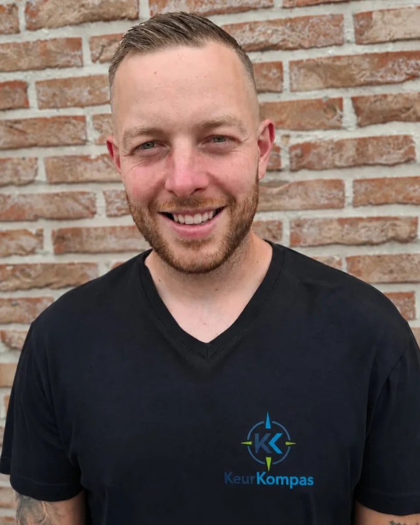 Francesco, zaakvoerder van Keurkompas, erkend keurder voor EPC en ventilatie in Vlaanderen